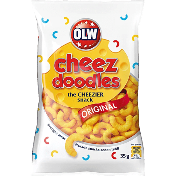 Swedish Candy Store Cheez Doodles 35g